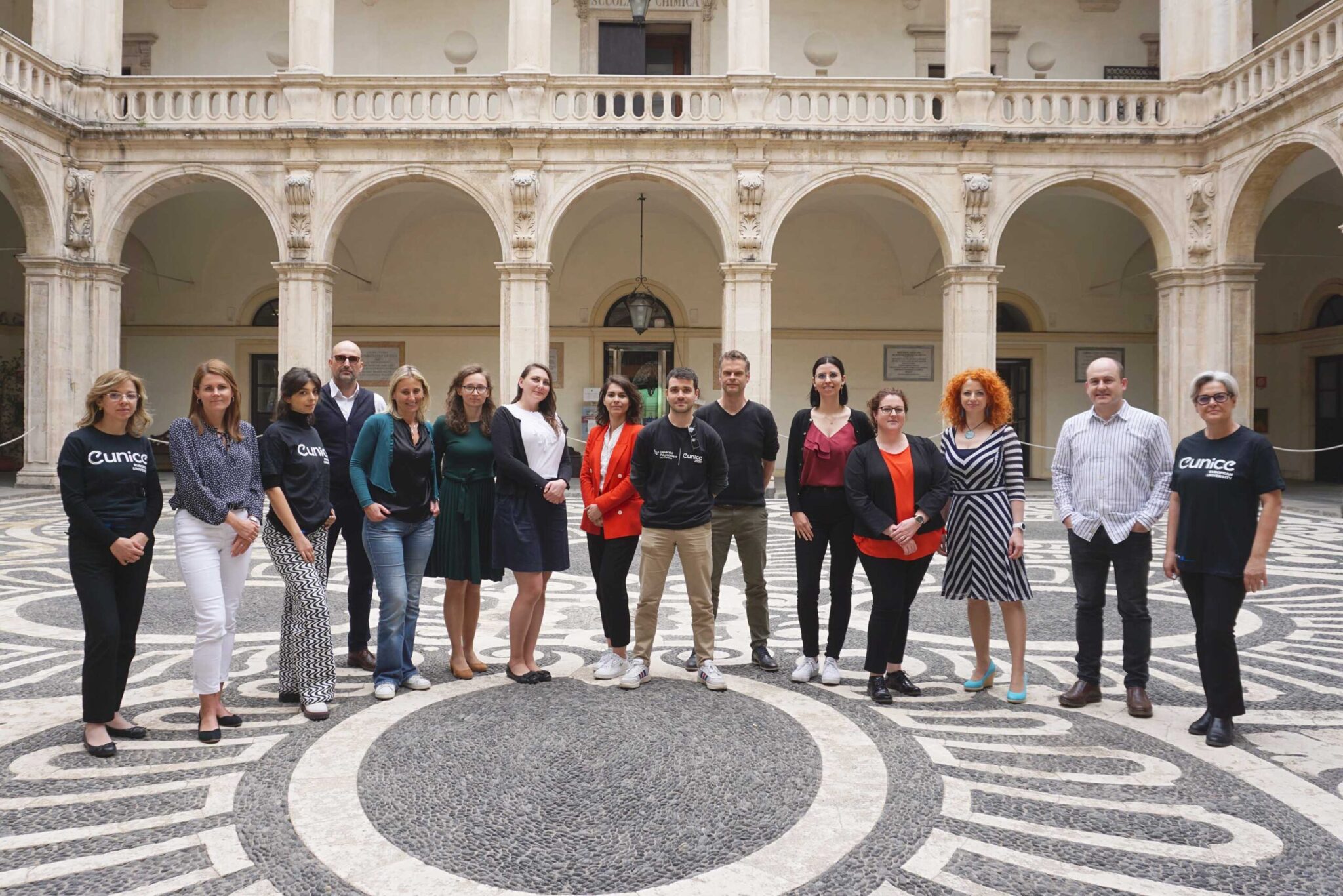 Peer-IR-View project team in Catania