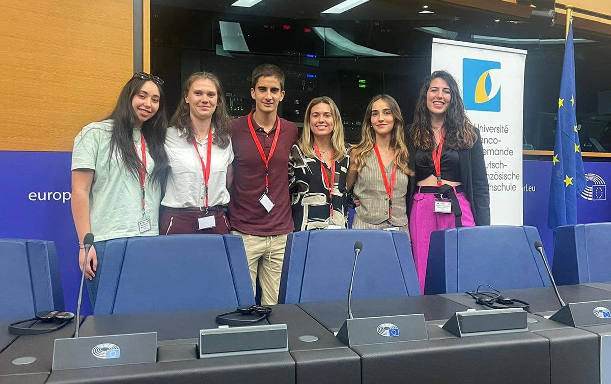 EUNICE students that attended the European Student Assembly 2023