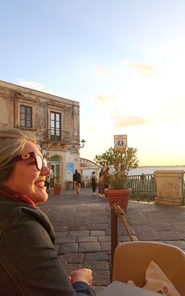 Fabiola Baquero in Sicily Fabiola Baquero in Sicily
