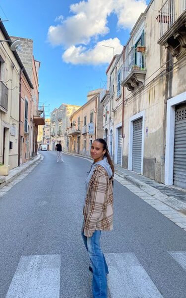 Raquel Coterillo in Sicily Raquel Coterillo in Sicily