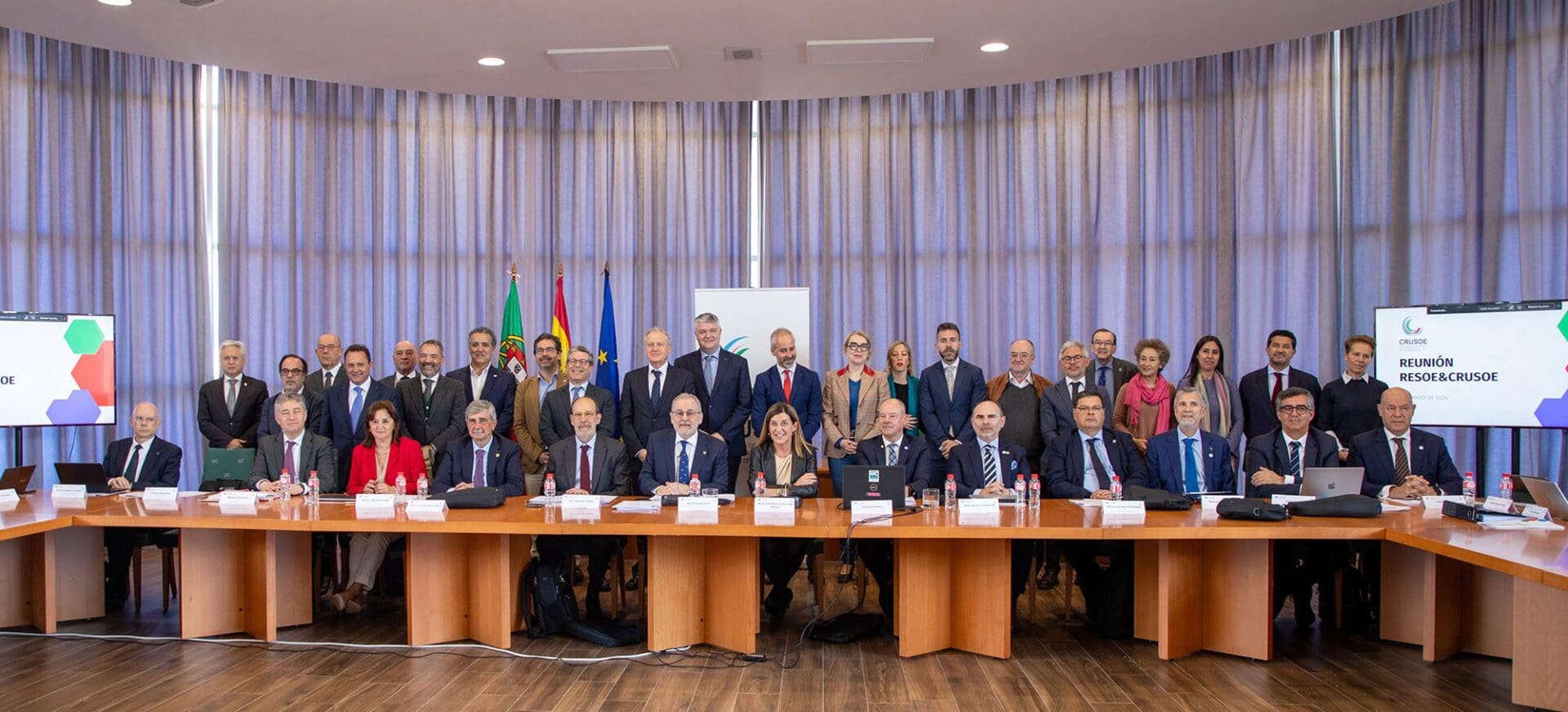 Attendees of CRUSOE's General Assembly at University of Cantabria (Spain)