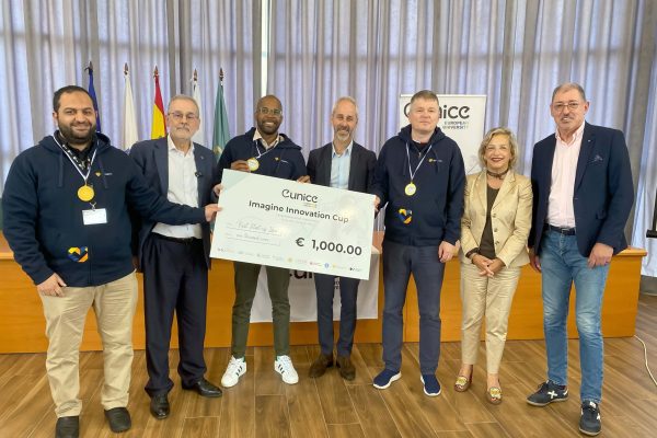 EUNICE Imagine Innovation Cup 2024 - Prize (2) copia Unicore, winning team of EUNICE Start Cup 2024
