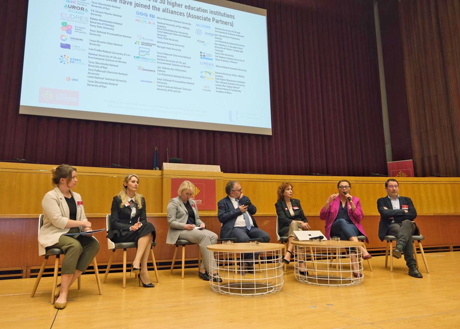 Session 2 of the Round tables New frontiers of internationalisation for european unversity alliances