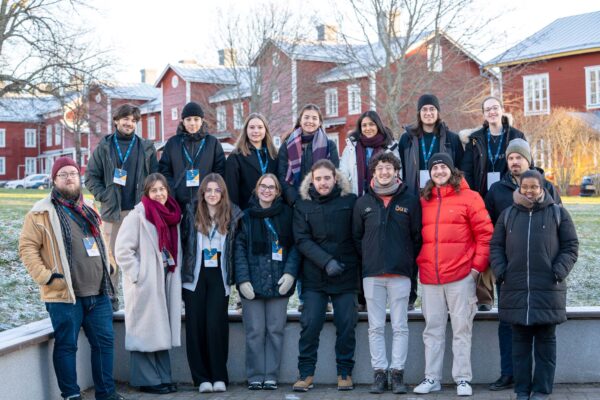 EUNICE Student Advisory Board meets in Vaasa (Finland) Group of students outdoors