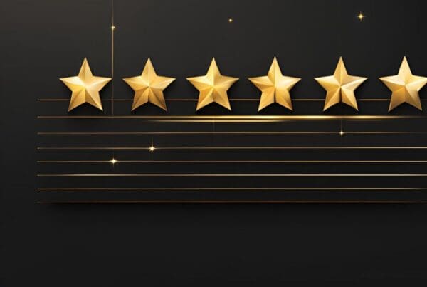backgorund image with golden stars