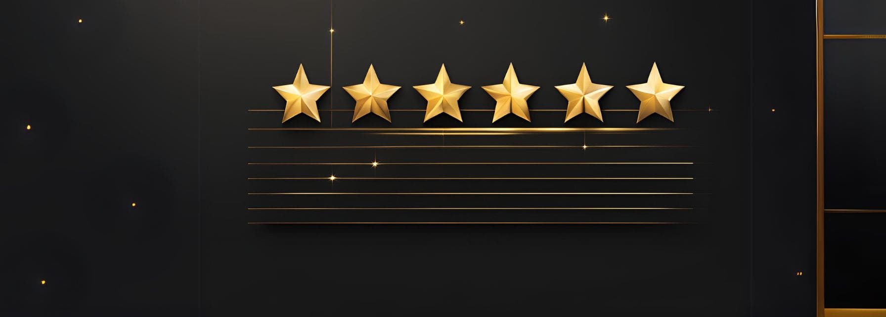 backgorund image with golden stars