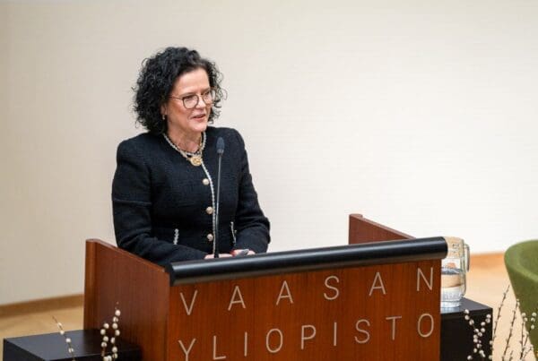 Minna Martikainen, Rector of the University of Vaasa