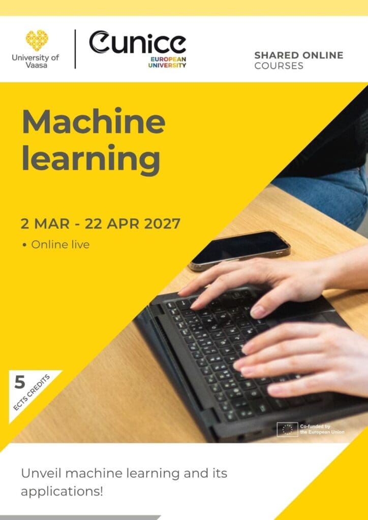 Machine learning flyer