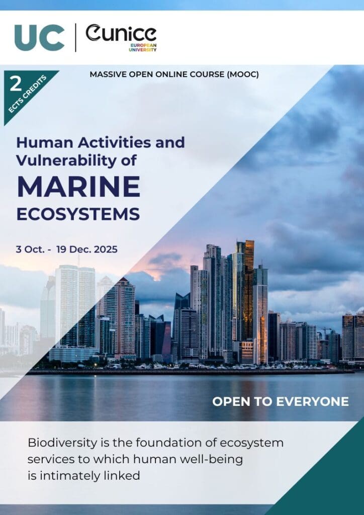 Poster of course about vulnerabilities of marine ecosystems