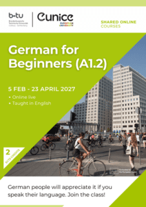 German for Beginners (A1.2) 26-27 S2 (Language course)