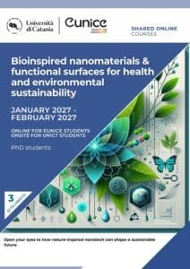 BIOINSPIRED NANOMATERIALS AND FUNCTIONAL SURFACES FOR HEALTH AND ENVIRONMENTAL SUSTAINABILITY 26-27 S1