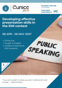 Developing Effective Presentation Skills In The EMI Context 26-27 S2